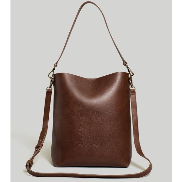 Madewell The Transport Bucket Bag in Soft Mahogany - Picture 1 of 11
